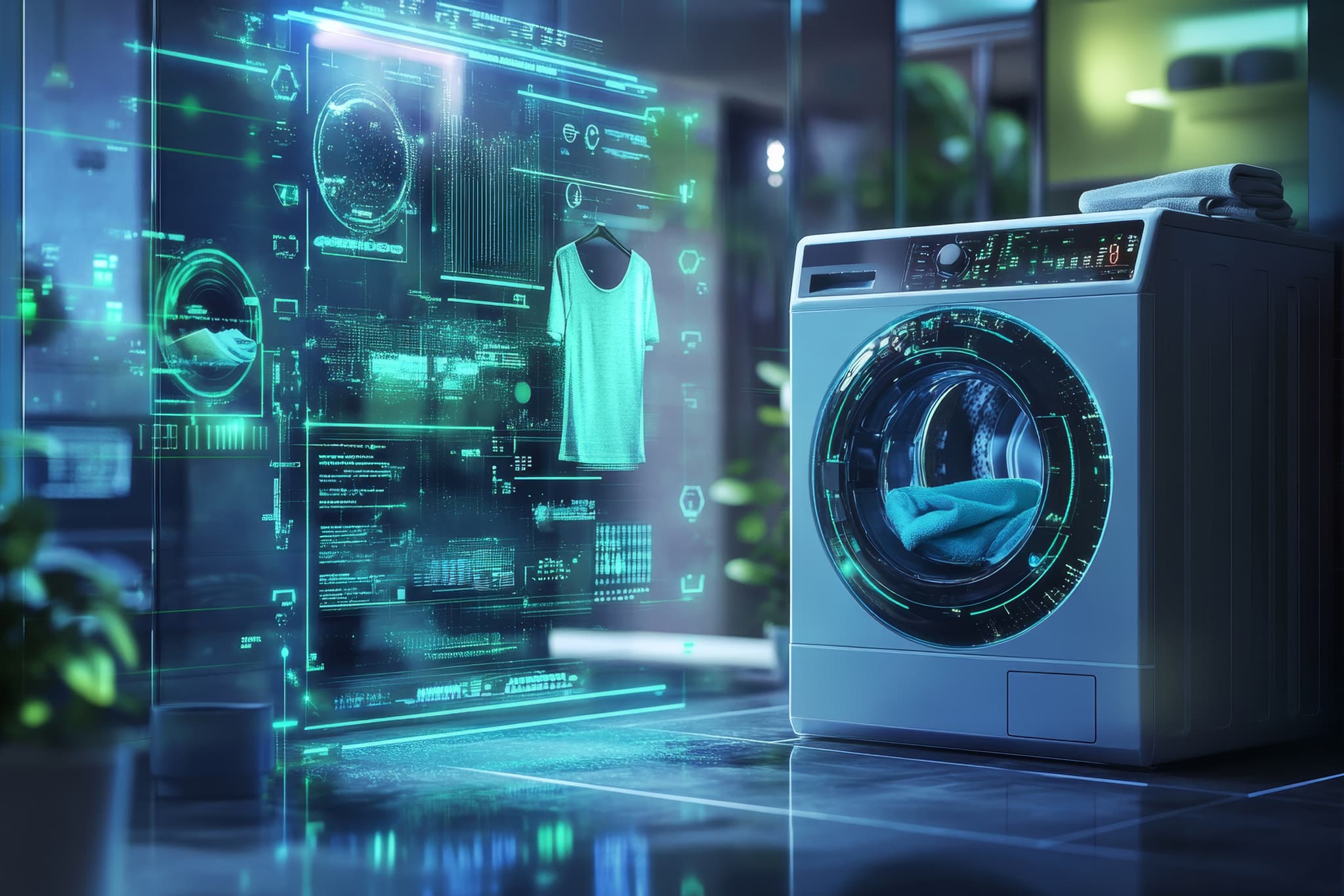 Laundry cycle tracking