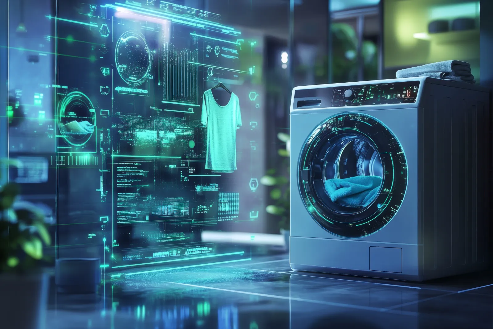 Laundry cycle tracking