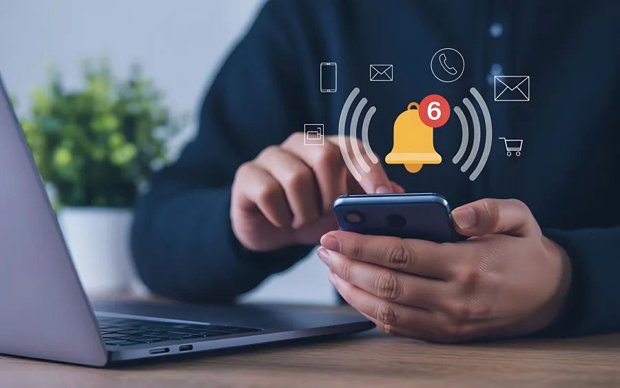 Smart alert notification on a facility dashboard