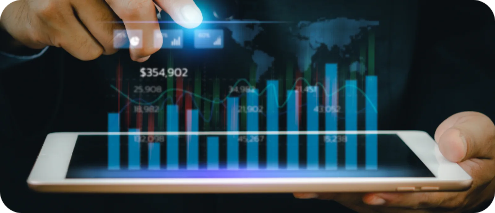 Expense trend analytics