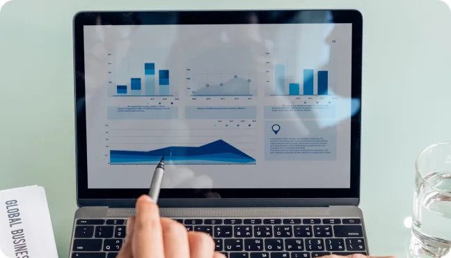 Custom reporting interface in equidesk
