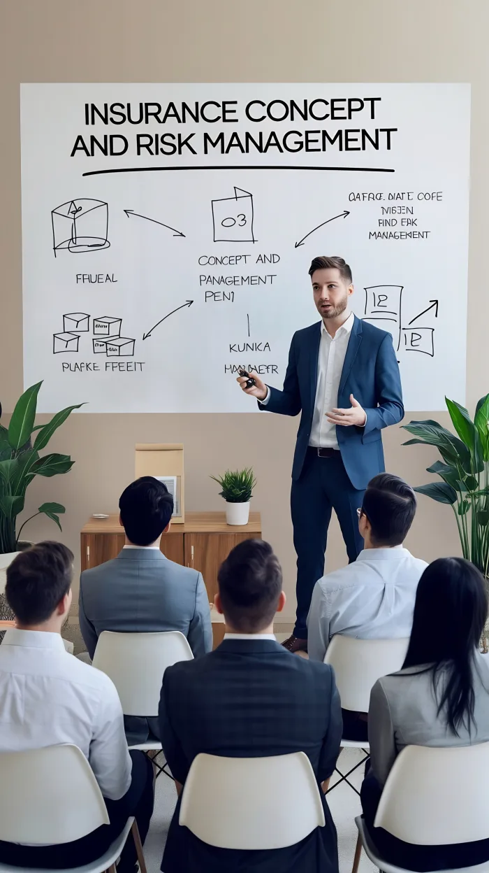 Trainer running an onboarding session for facility teams